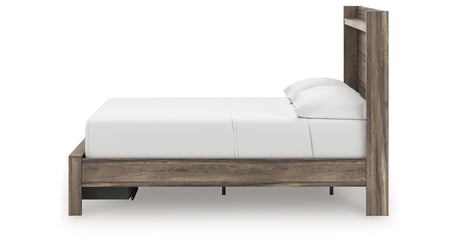 Elbrim Full Panel Storage Bed, Dresser and Mirror from Ashley Furniture - Luna Furniture