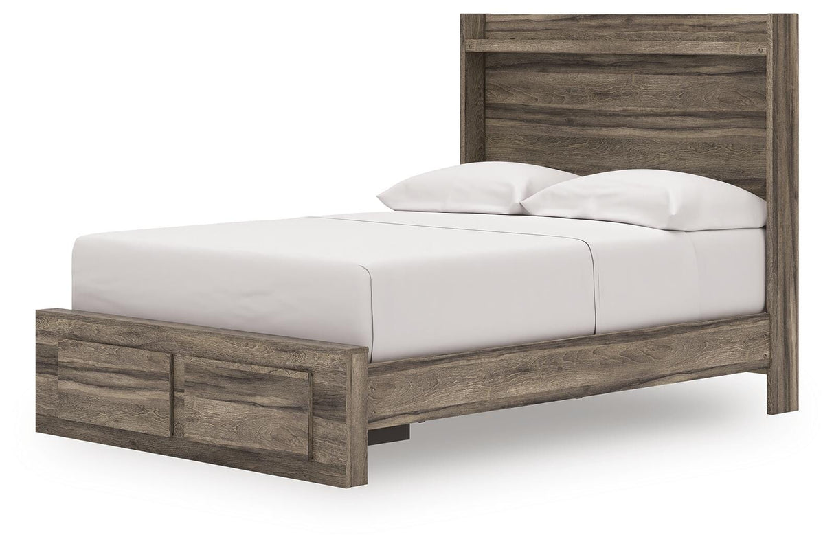 Elbrim Full Panel Storage Bed, Dresser and Mirror from Ashley Furniture - Luna Furniture