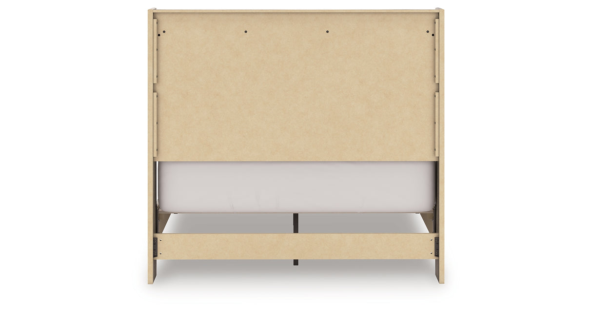 Elbrim Brown Full Panel Storage Bed from Ashley Furniture - Luna Furniture