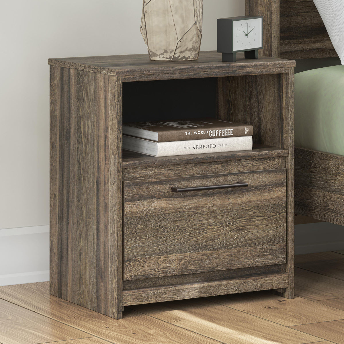 Elbrim Brown Nightstand from Ashley - Luna Furniture