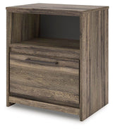 Elbrim King Panel Bed, Dresser, Mirror and 2 Nightstands from Ashley - Luna Furniture