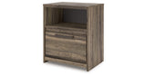 Elbrim Brown Nightstand from Ashley Furniture - Luna Furniture