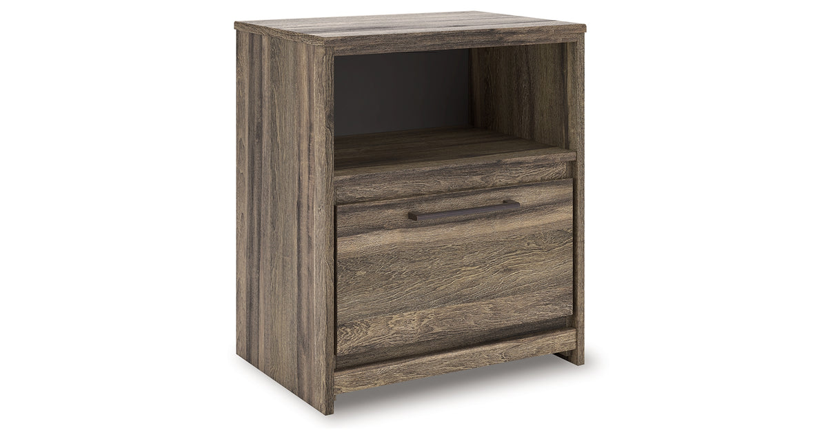 Elbrim King Panel Bed, Dresser, Mirror and 2 Nightstands from Ashley - Luna Furniture