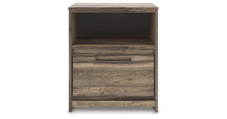 Elbrim King Panel Bed, Dresser, Mirror and 2 Nightstands from Ashley - Luna Furniture