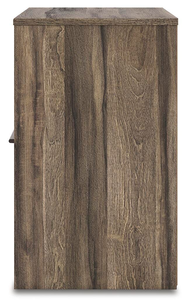 Elbrim Full Storage Bed, Dresser and Nightstand from Ashley Furniture - Luna Furniture