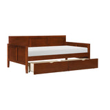 Rowe Dark Cherry Twin/Twin Bunk Bed from Homelegance - Luna Furniture