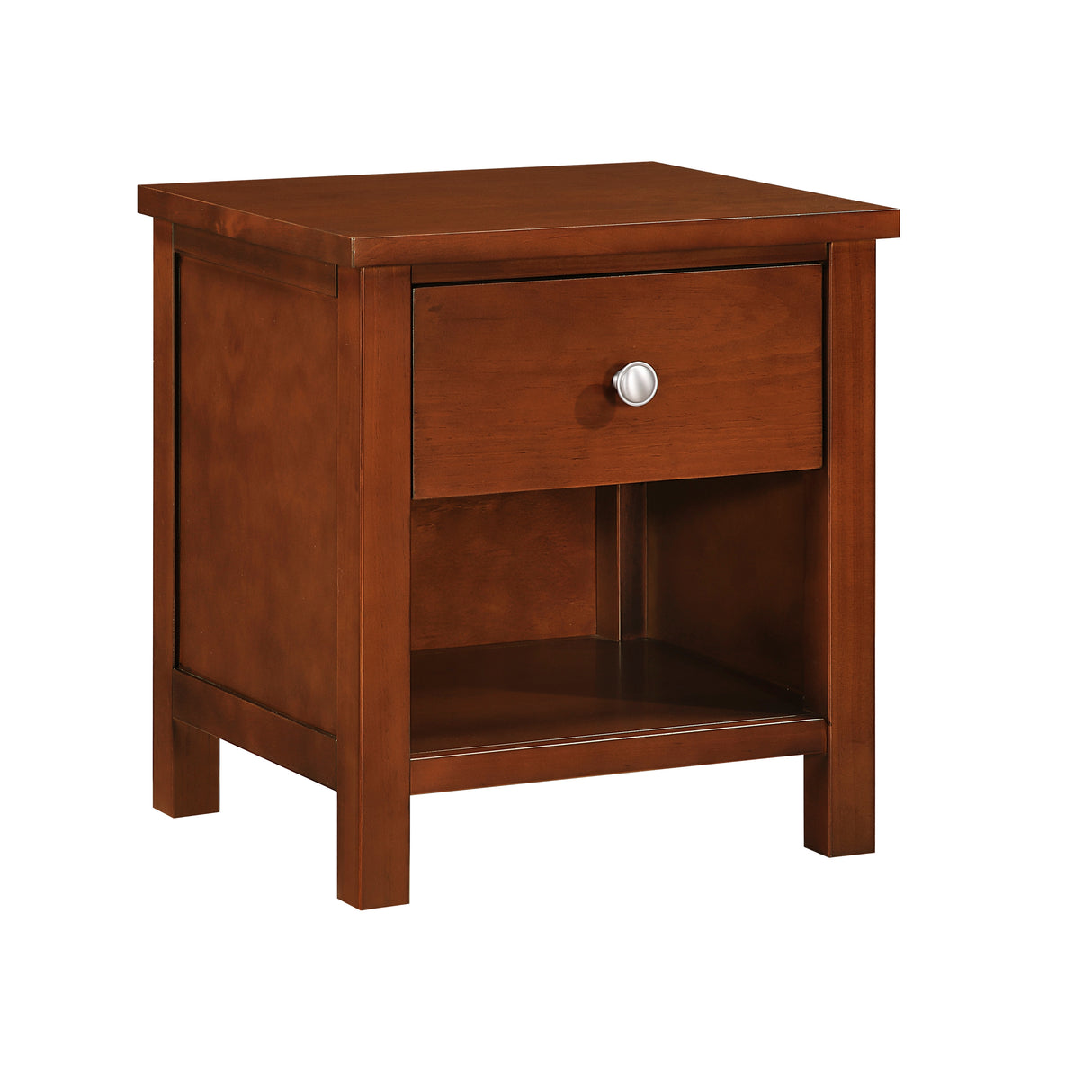 Rowe Dark Cherry Nightstand from Homelegance - Luna Furniture
