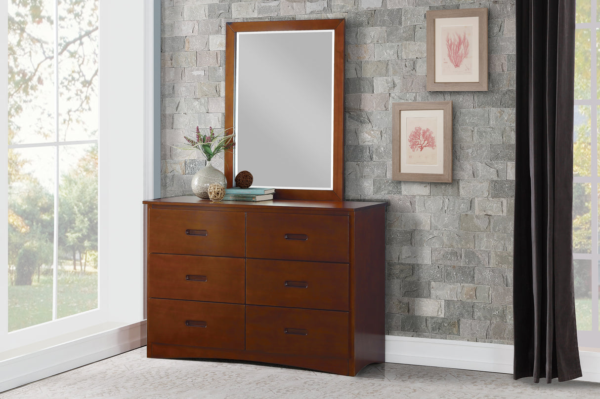 Rowe Dark Cherry Nightstand from Homelegance - Luna Furniture