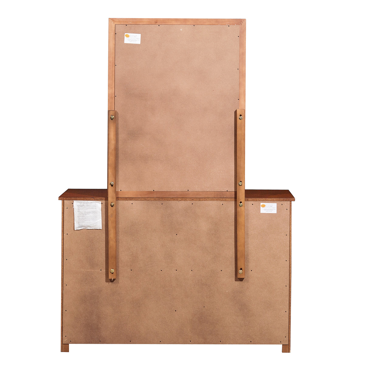 Rowe Dark Cherry Mirror, Wide from Homelegance - Luna Furniture