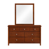 Rowe Dark Cherry Mirror (Mirror Only) from Homelegance - Luna Furniture
