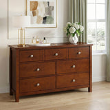 Rowe Dark Cherry Drawer Dresser from Homelegance - Luna Furniture