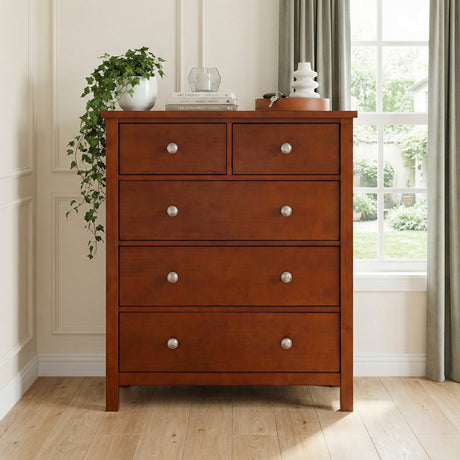 Rowe Dark Cherry Chest from Homelegance - Luna Furniture