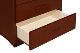 Rowe Dark Cherry Chest from Homelegance - Luna Furniture