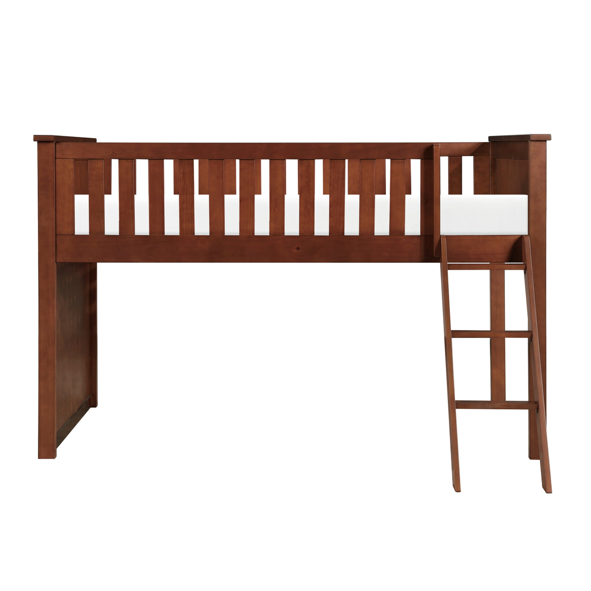 Rowe Dark Cherry Full/Full Bunk Bed with Storage Boxes from Homelegance - Luna Furniture