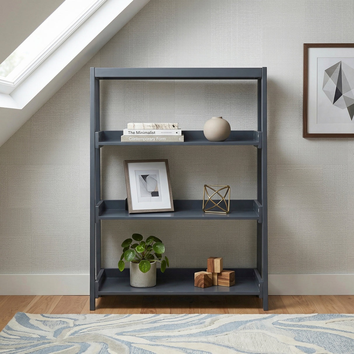 Sloane Navy Blue Twin/Twin Bunk Bed from Homelegance - Luna Furniture