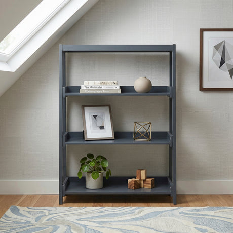 Sloane Navy Blue Twin/Twin Bunk Bed from Homelegance - Luna Furniture