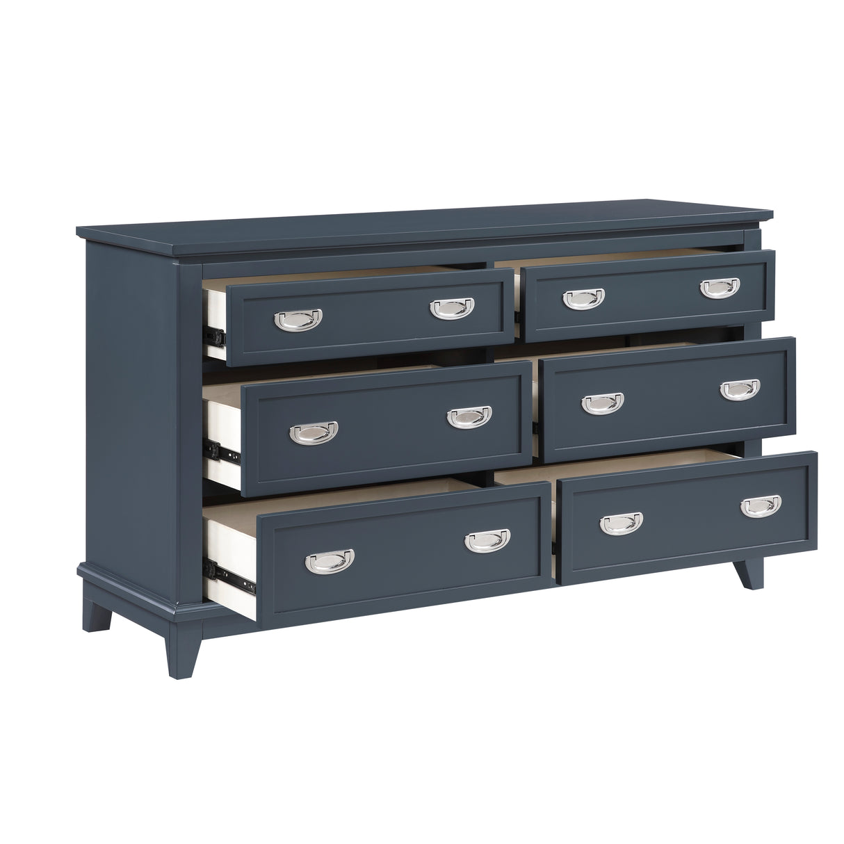 Sloane Navy Blue 5-Piece Pack Children Table and Chairs Set from Homelegance - Luna Furniture