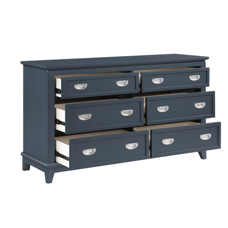 Sloane Navy Blue 5-Piece Pack Children Table and Chairs Set from Homelegance - Luna Furniture