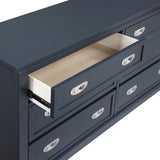 Sloane Navy Blue 5-Piece Pack Children Table and Chairs Set from Homelegance - Luna Furniture