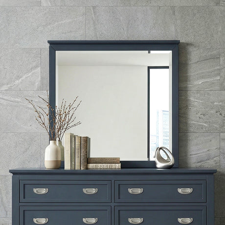 Sloane Navy Blue Mirror from Homelegance - Luna Furniture