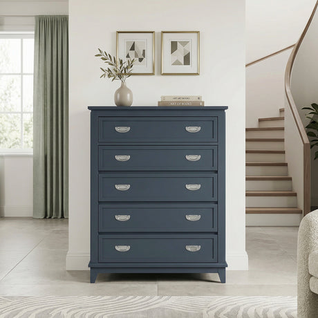 Sloane Navy Blue Chest from Homelegance - Luna Furniture