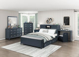 Sloane Navy Blue 5-Piece Pack Children Table and Chairs Set from Homelegance - Luna Furniture