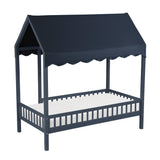 Sloane Navy Blue Full/Full Bunk Bed from Homelegance - Luna Furniture