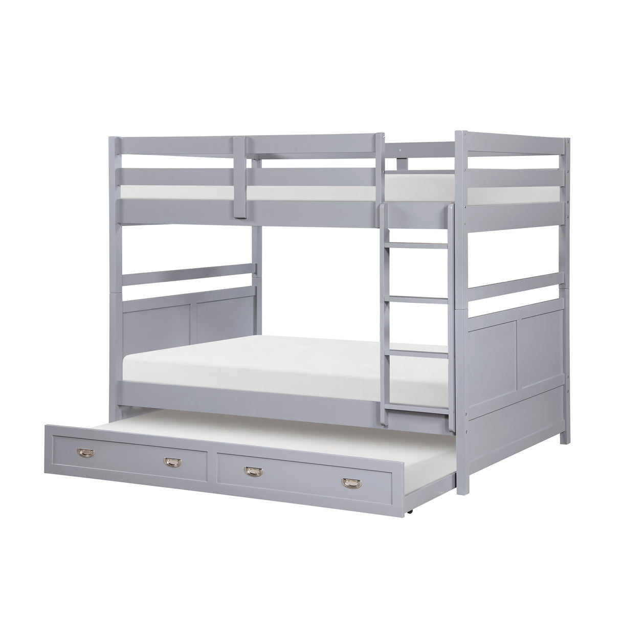 Sloane Gray Twin Canopy Platform Bed from Homelegance - Luna Furniture