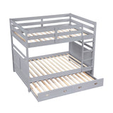 Sloane Gray Twin Canopy Platform Bed from Homelegance - Luna Furniture