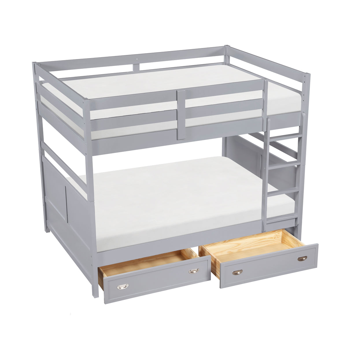 Sloane Gray Twin Canopy Platform Bed from Homelegance - Luna Furniture