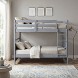 Sloane Gray Full/Full Bunk Bed from Homelegance - Luna Furniture