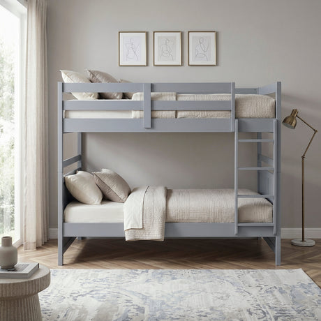 Sloane Gray Full/Full Bunk Bed from Homelegance - Luna Furniture