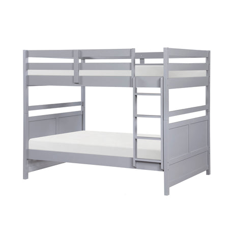Sloane Gray Twin Canopy Platform Bed from Homelegance - Luna Furniture