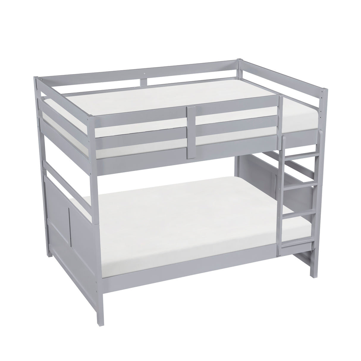 Sloane Gray Twin Canopy Platform Bed from Homelegance - Luna Furniture