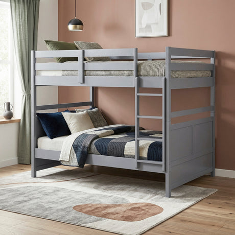 Sloane Gray Full/Full Bunk Bed from Homelegance - Luna Furniture