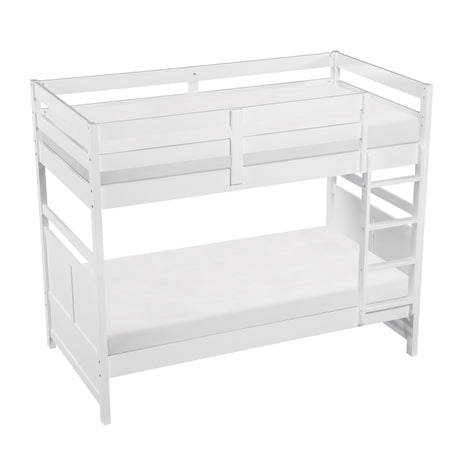 Sloane White Bookcase, 3 Fixed Shelves from Homelegance - Luna Furniture