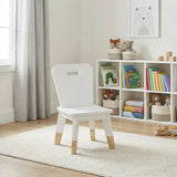 Sloane White 5-Piece Pack Children Table and Chairs Set from Homelegance - Luna Furniture
