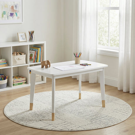 Sloane White 5-Piece Pack Children Table and Chairs Set from Homelegance - Luna Furniture