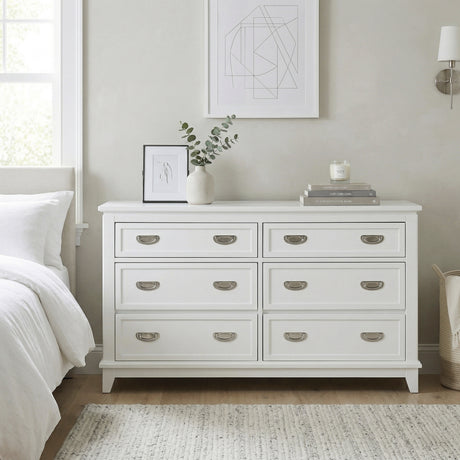 Sloane White Dresser from Homelegance - Luna Furniture