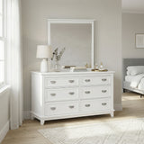 Sloane White Mirror from Homelegance - Luna Furniture