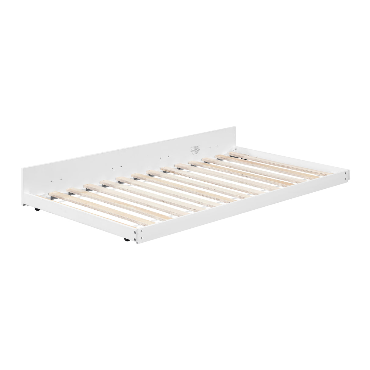 Sloane White Twin Canopy Platform Bed from Homelegance - Luna Furniture