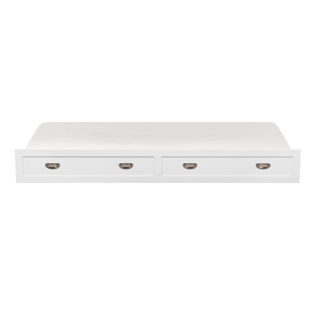 Sloane White Twin Canopy Platform Bed from Homelegance - Luna Furniture