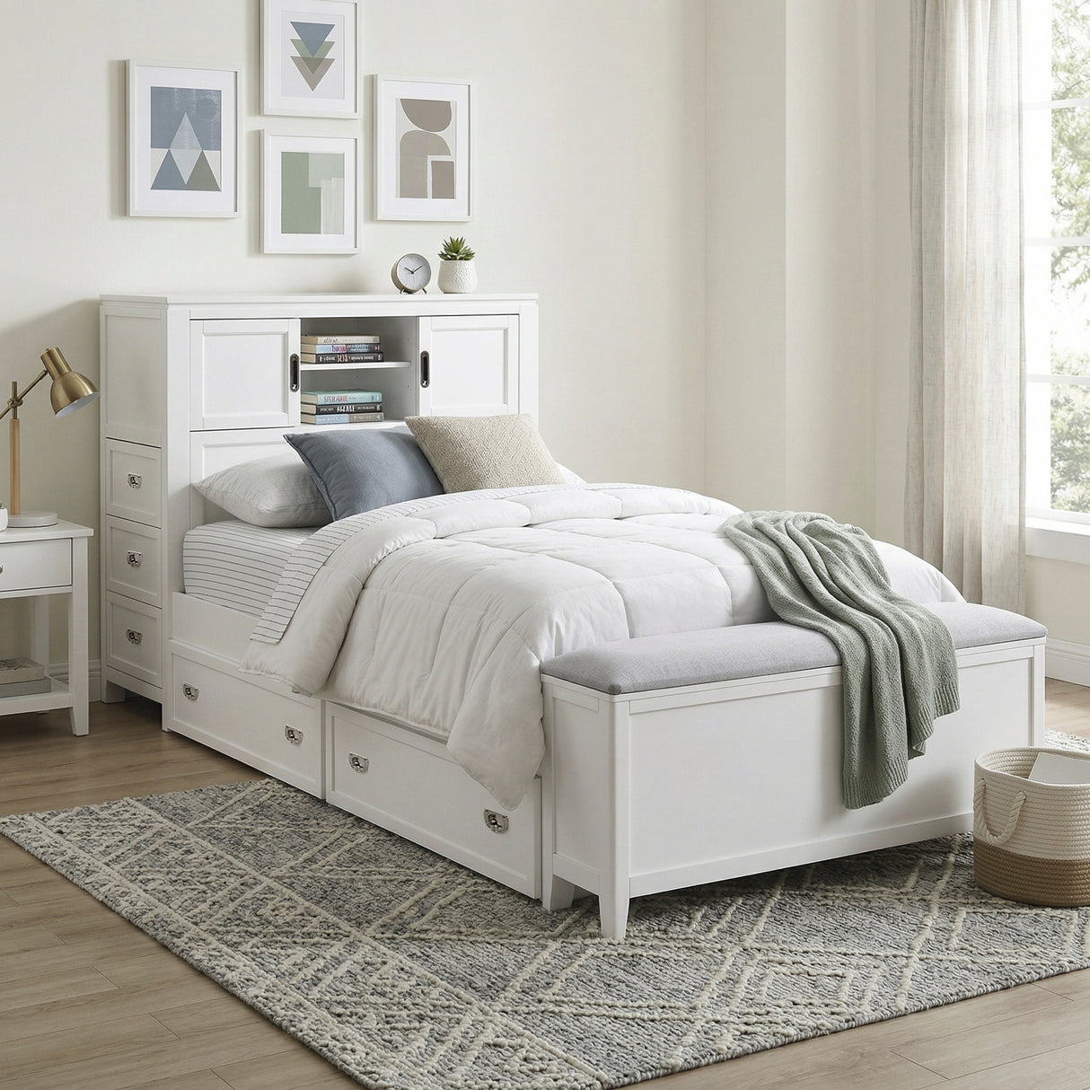 Sloane White Chest from Homelegance - Luna Furniture