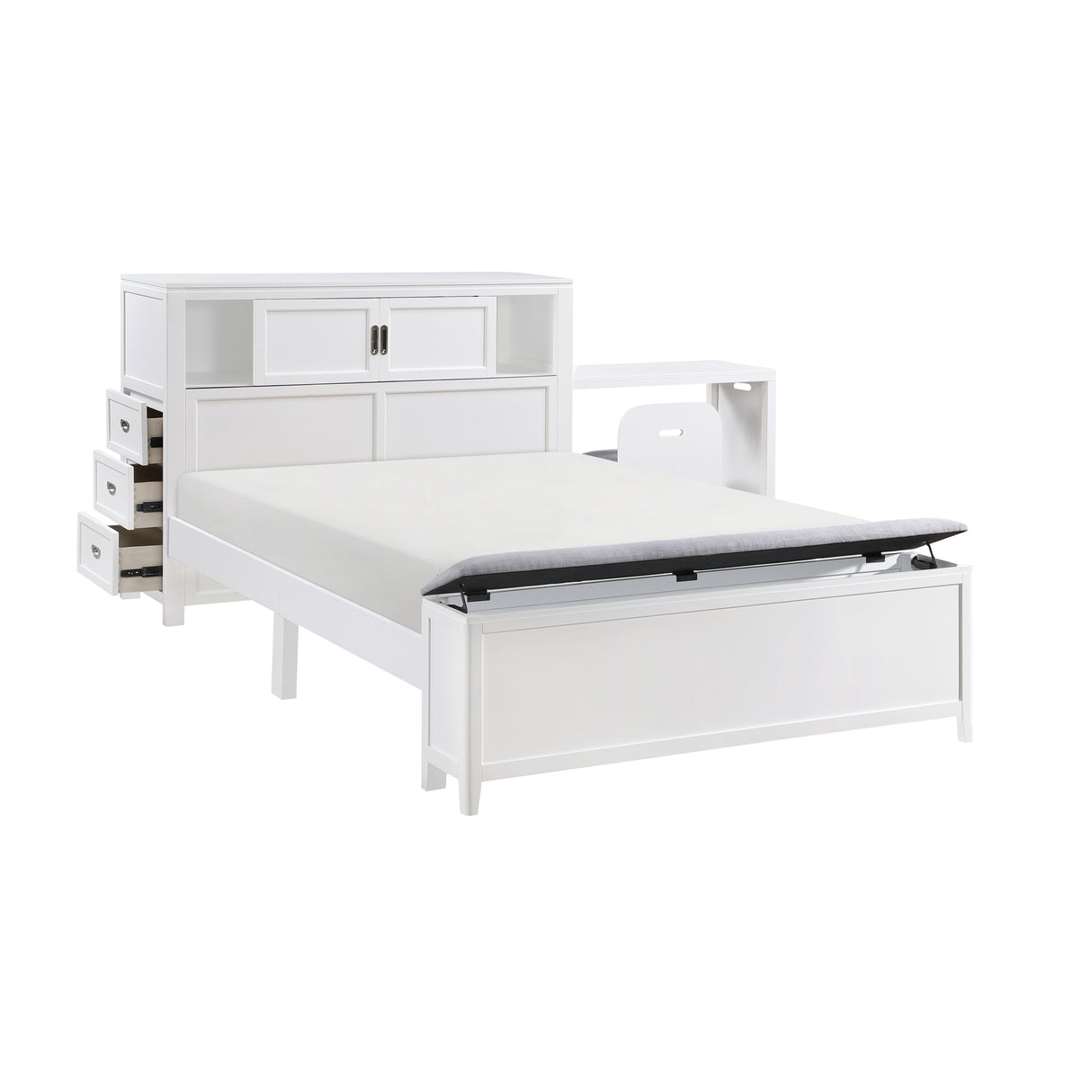 Sloane White Chest