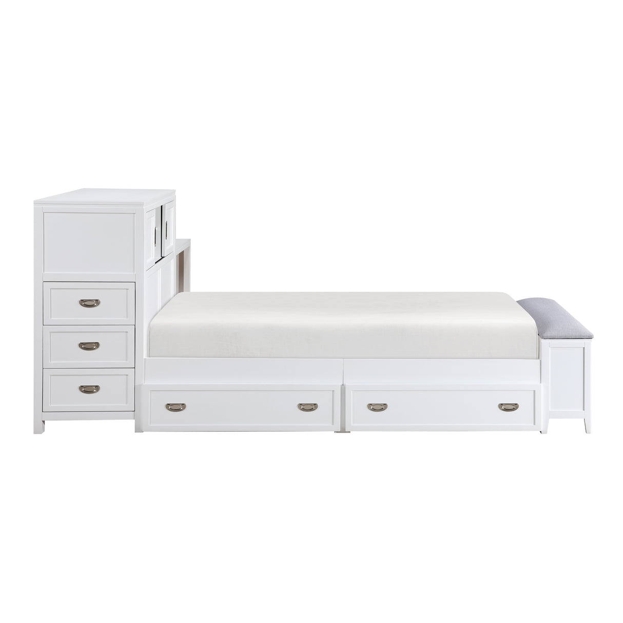 Sloane White Chest from Homelegance - Luna Furniture
