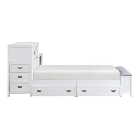 Sloane White Chest from Homelegance - Luna Furniture