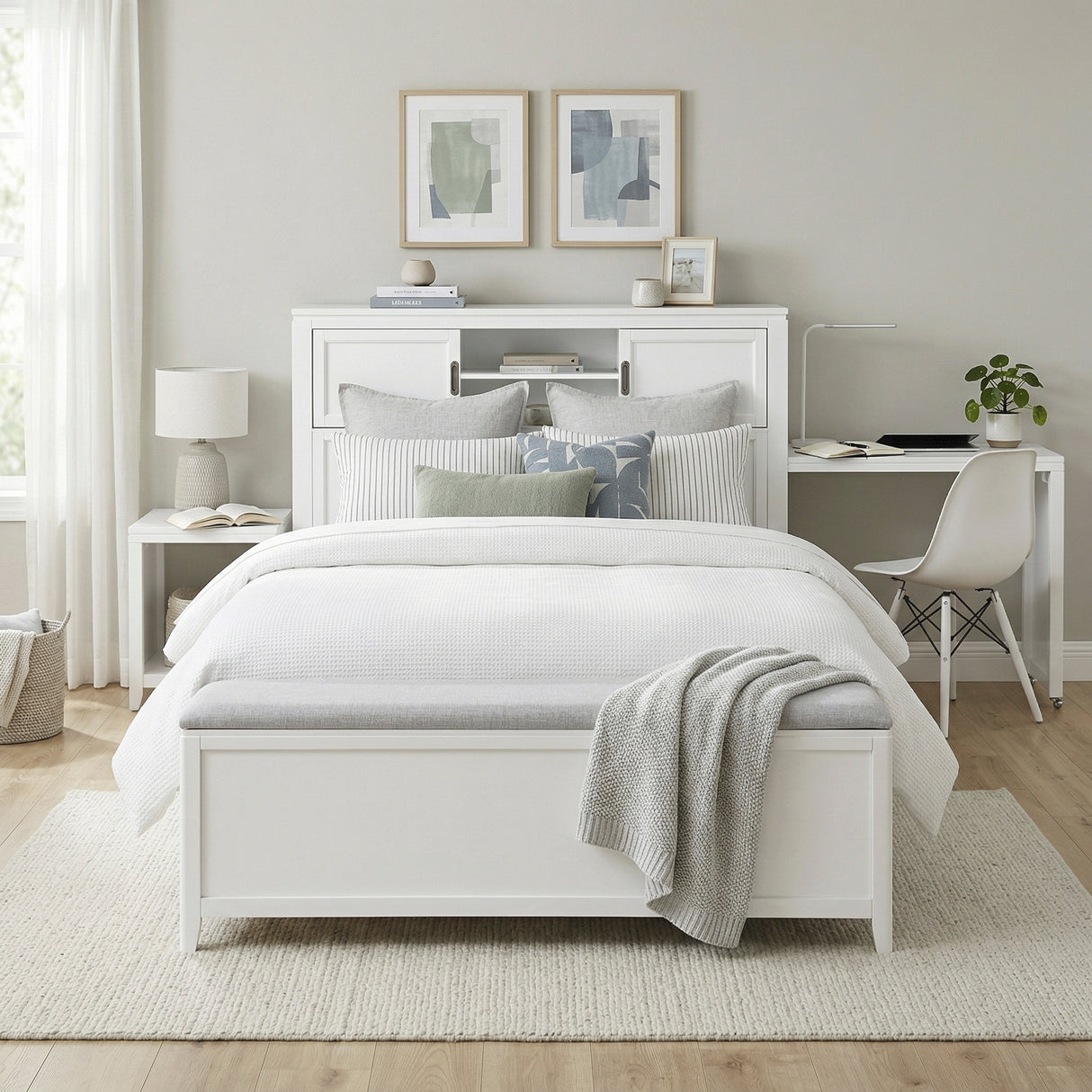 Sloane White Chest