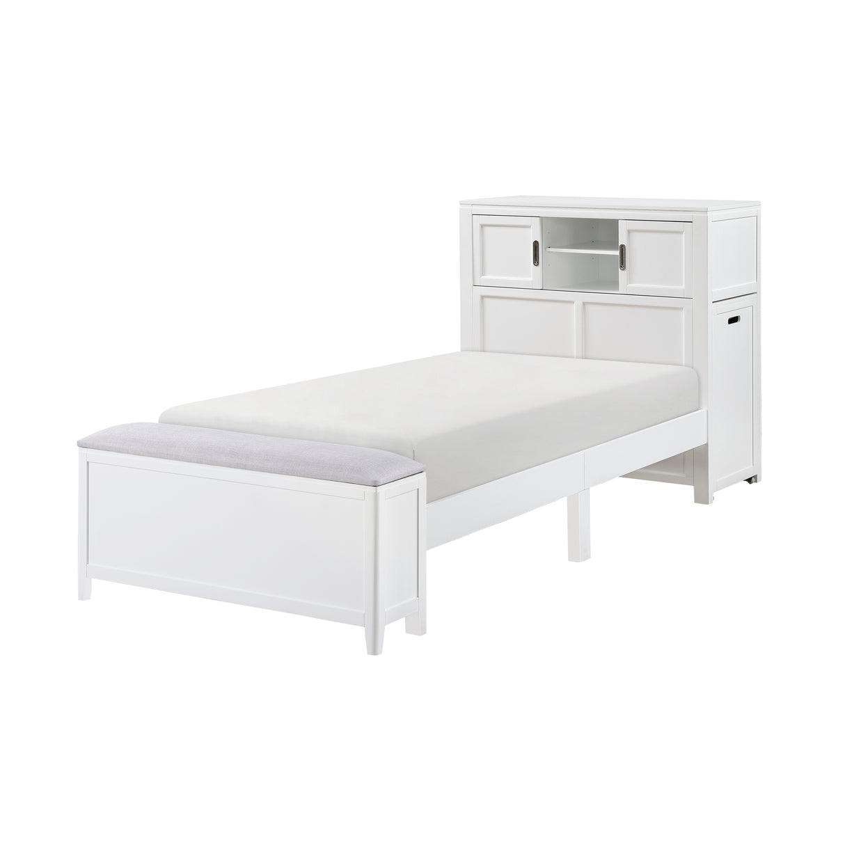 Sloane White Chest from Homelegance - Luna Furniture
