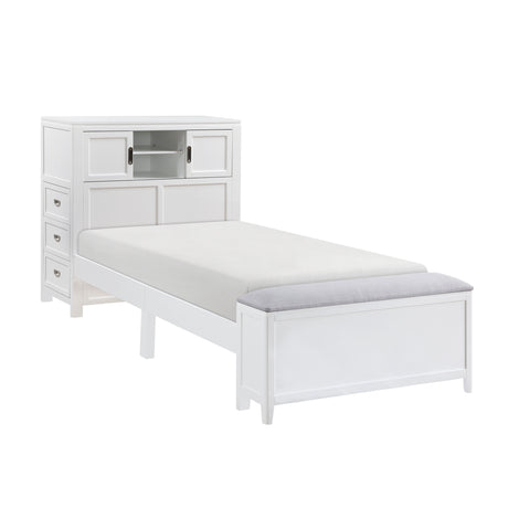 Sloane White Chest from Homelegance - Luna Furniture