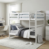 Sloane White Full/Full Bunk Bed from Homelegance - Luna Furniture